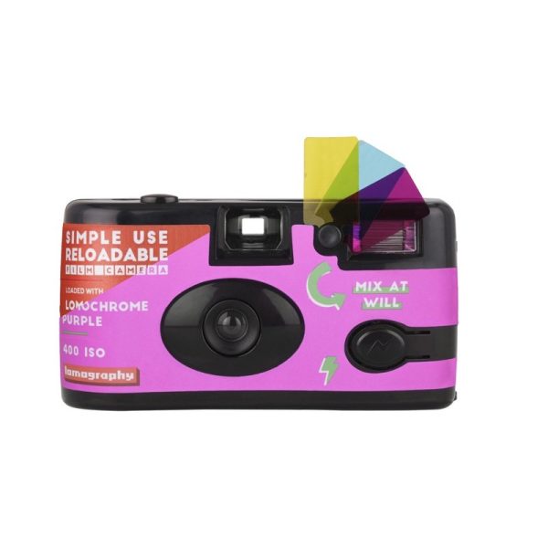 成功攝影 全新 Lomography Simple Use Camera 400/36 Color Negative 紫色調 負片 即可拍 可重新上片